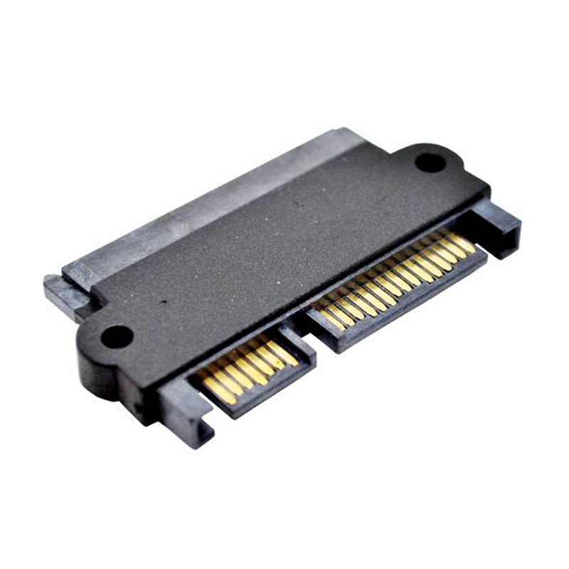 1pc SATA 22 Pin 7+15 Pin Male  - Transmission Jack Adapter ulasan dan harga