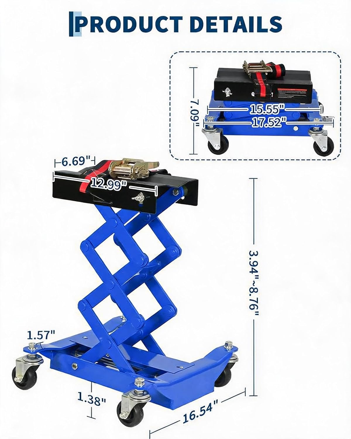 Tacleekii Transmission Jack 45 - Transmission Jack Adapter ulasan dan harga