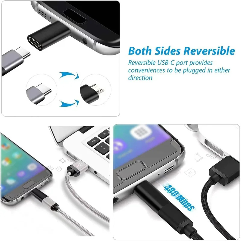 1/2/3/4pcs USB Type C Female t - Transmission Jack Adapter ulasan dan harga