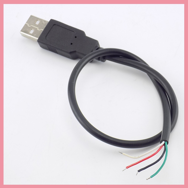 4Pins Diy USB Male Jack Connec - Transmission Jack Adapter ulasan dan harga