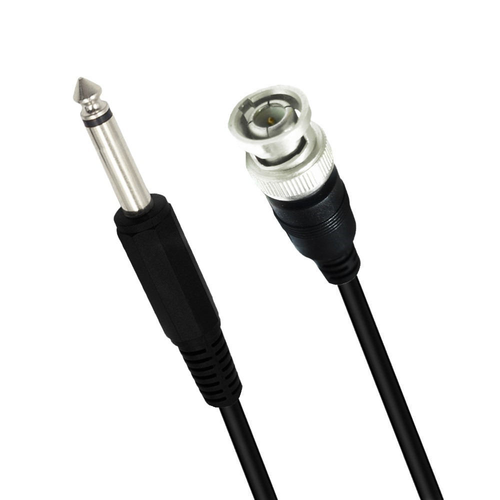 1.8M BNC Male to 6.35mm 1/4 In - Transmission Jack Adapter ulasan dan harga