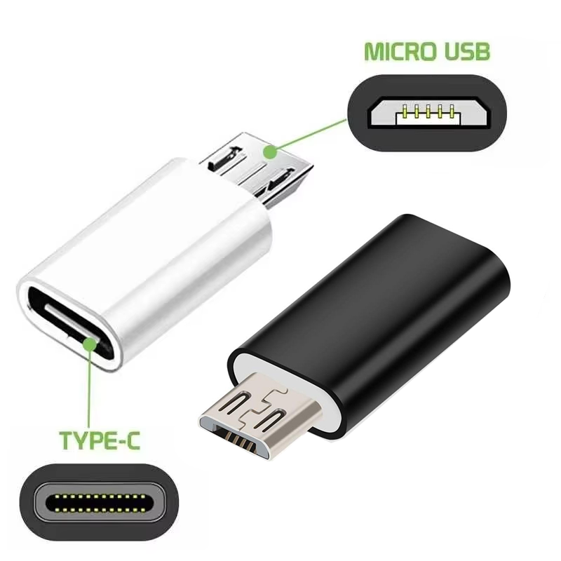 USB Type C Female to Micro USB - Transmission Jack Adapter ulasan dan harga